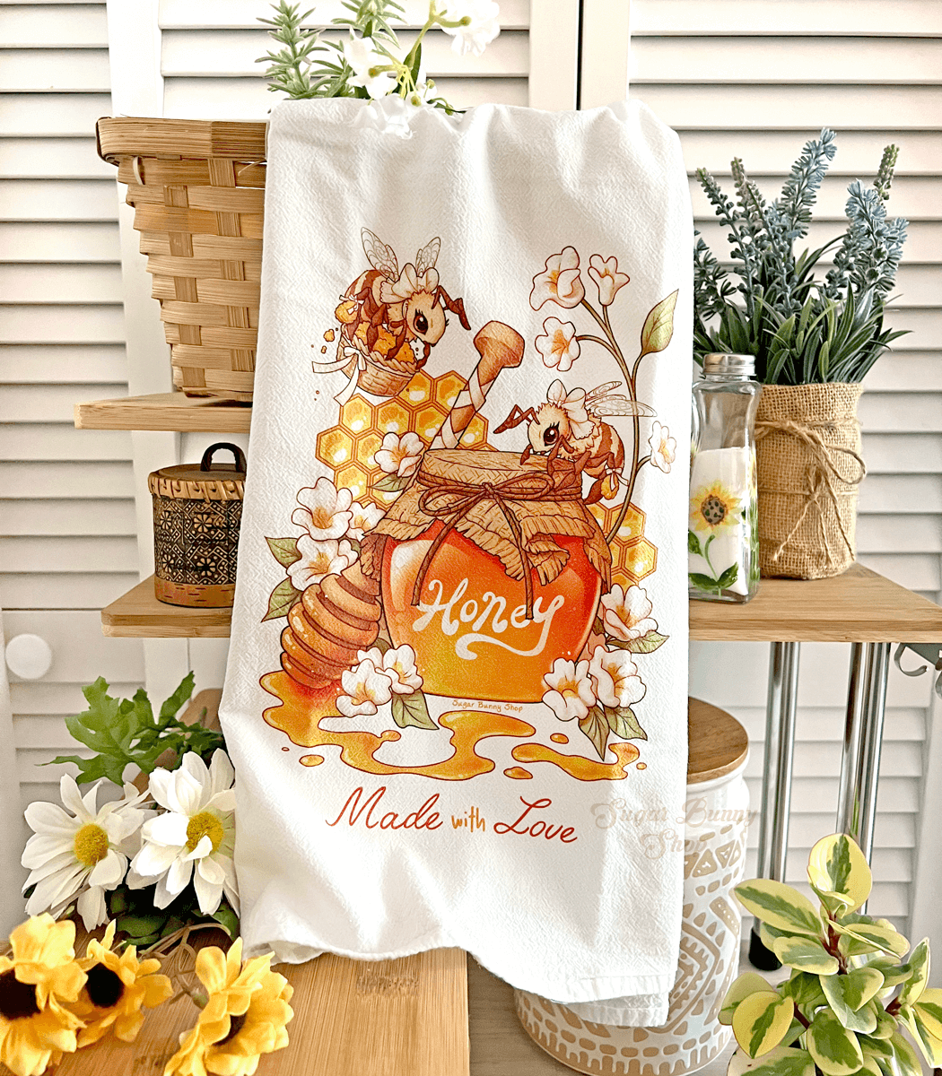 Custom Kitchen Towels (and giveaway!) - Sugar Bee Crafts