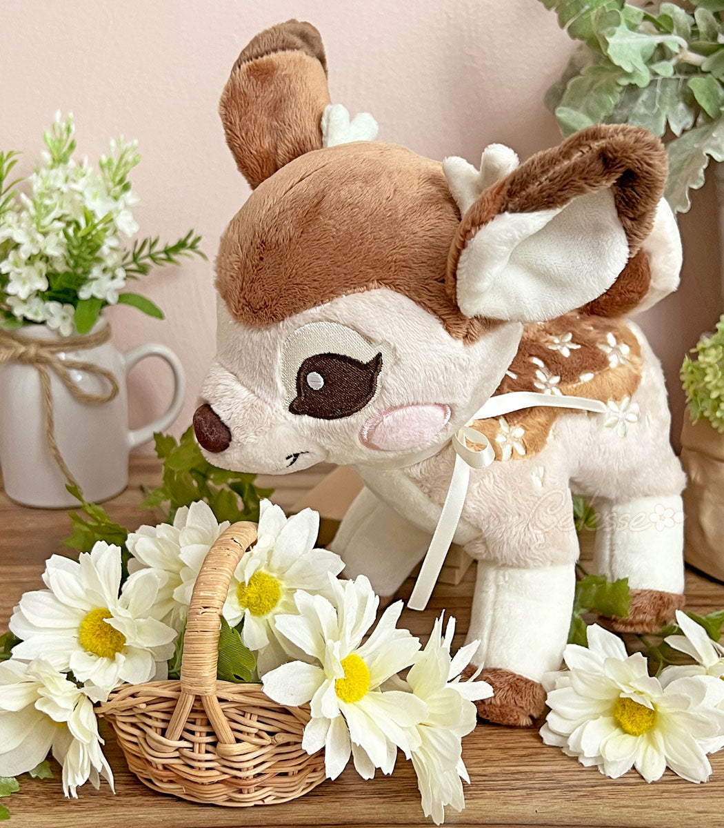 Posh Peanut Deer Fawn Flower factory Plush Patoo