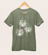 Plant Succulent Terrarium Bunnies Shirt