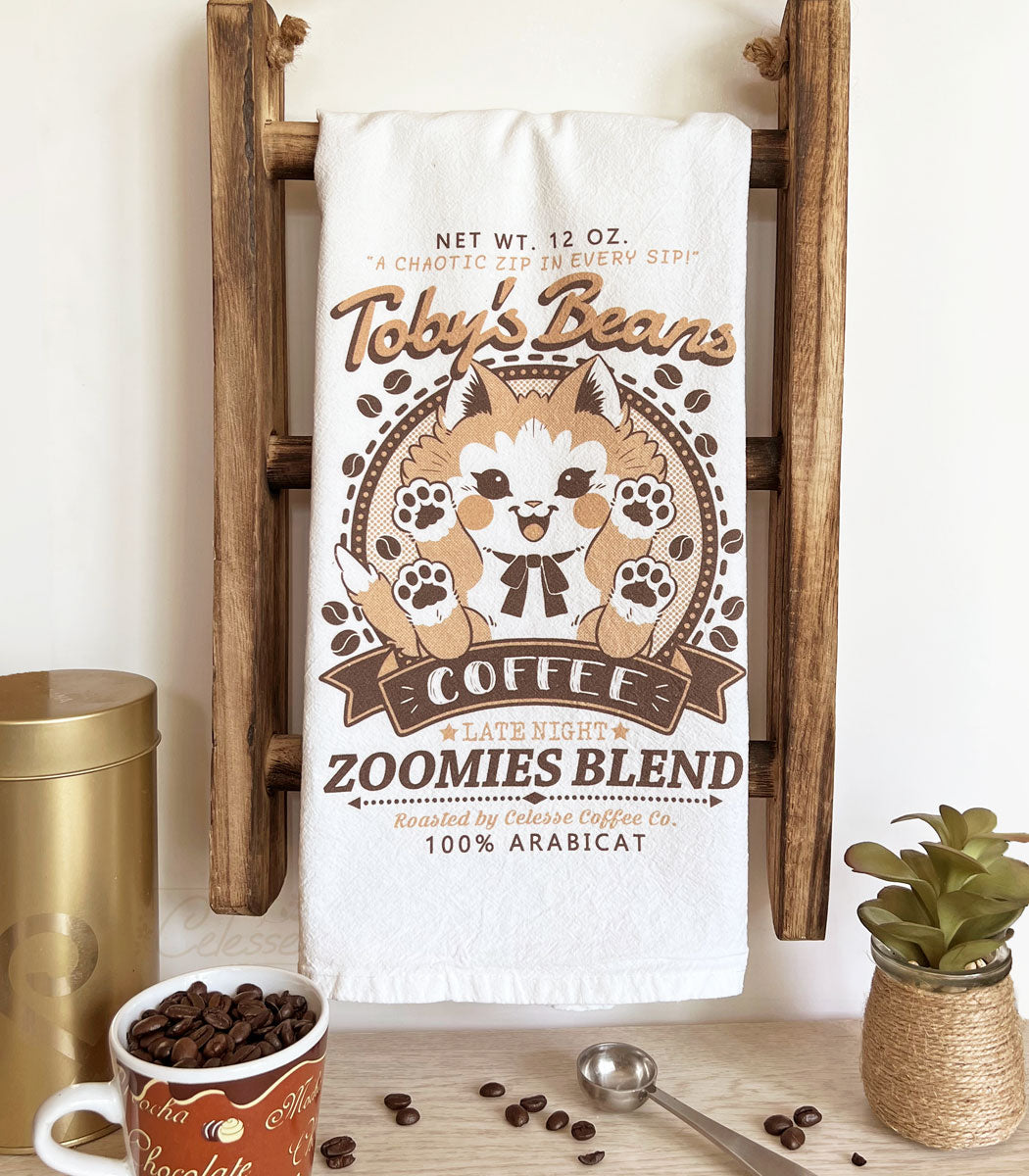 Coffee Tea Towels Embroidered Flour Sack Coffee Lover Gift Java Theme Gift  Coffee Theme Towel Vintage Coffee Barware Coffee Kitchen 