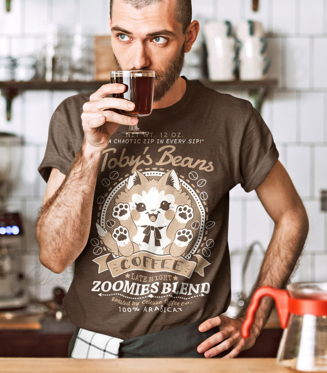 Toby s Beans Coffee Shirt